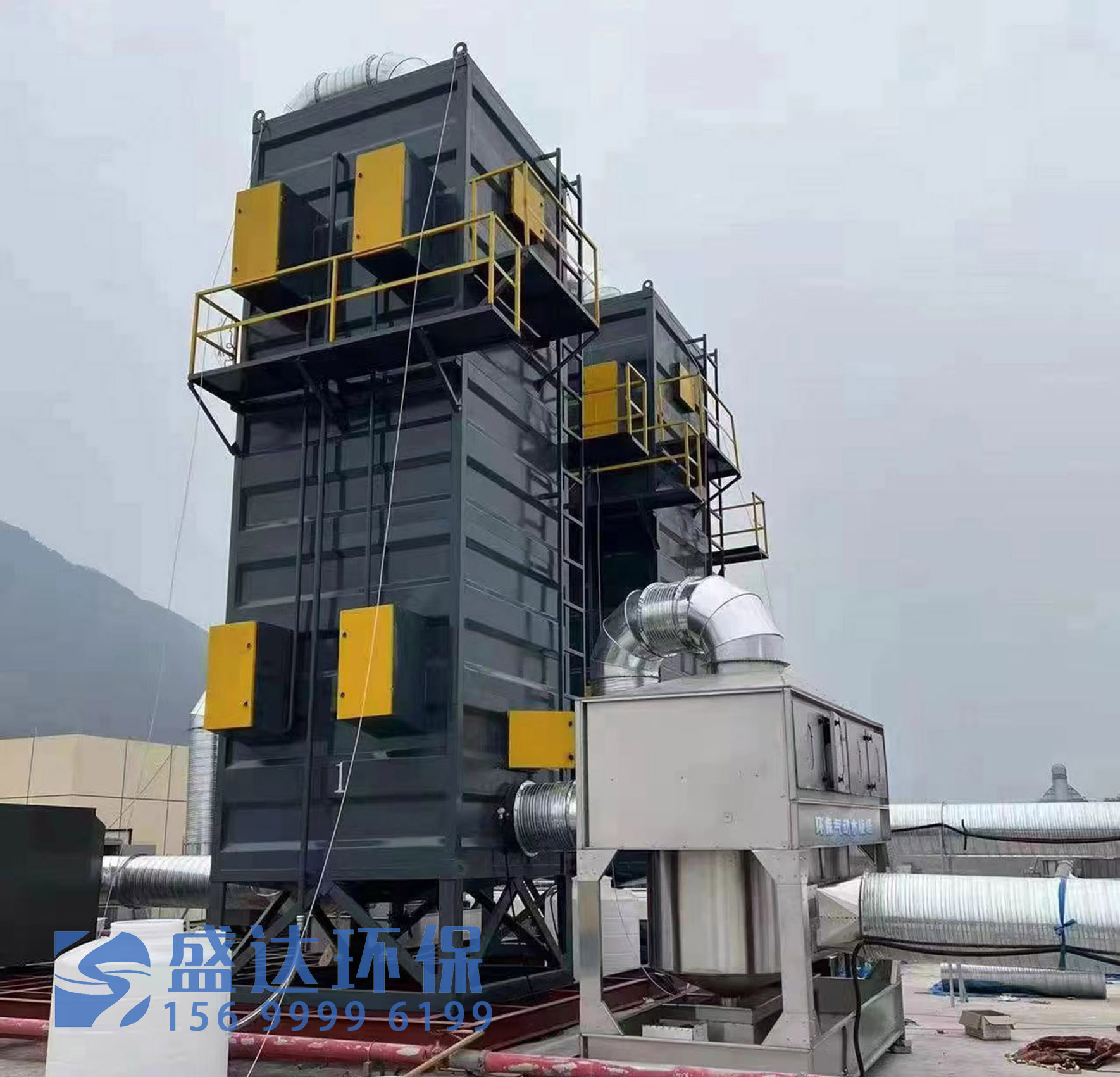工业电捕焦油器设备_焦油油雾高压静电净化装置_盛达环保