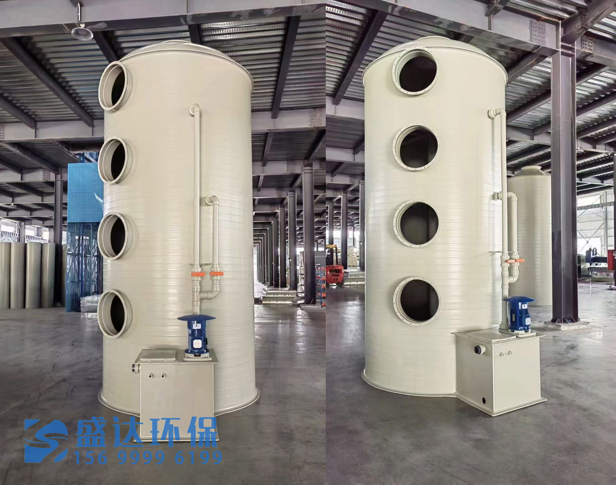 工业喷淋塔内部结构 工业喷淋塔内部结构